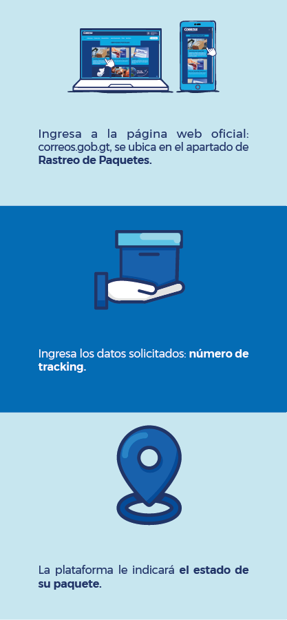 Pasos de rastreo